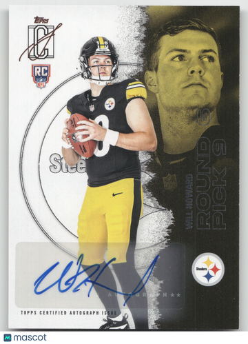 2025 Topps Signature Class Will Howard #107 Rookie Autograph RC
