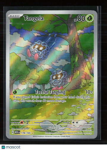 2023 Scarlet & Violet 151 Tangela Holo Secret Rare #178/165