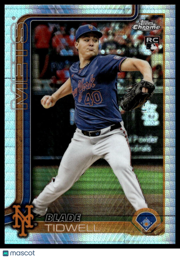 2025 Topps Chrome Update Blade Tidwell #USC14 X-Fractors RC