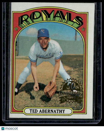 2021 Topps Heritage Ted Abernathy #519 50th Anniversary Buybacks