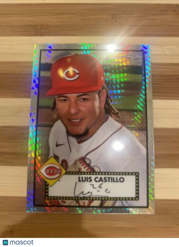 Luis Castillo 2021 Topps Chrome Platinum Prizm Refractor #250 Cincinnati Reds