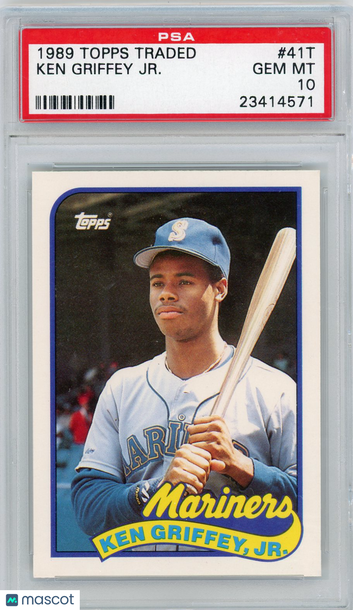 1989 Topps Traded Ken Griffey JR. #41T PSA 10