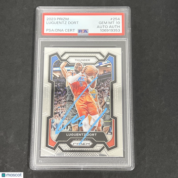 2023 Panini Prizm Luguentz Dort #254 PSA 10 Auto A