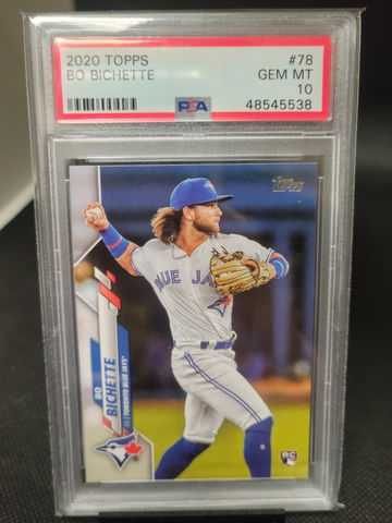 2020 Topps Bo Bichette PSA 10