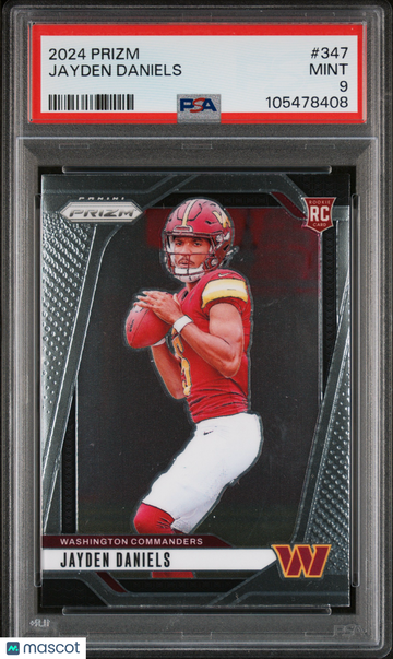 2024 Panini Prizm Jayden Daniels #347 PSA 9
