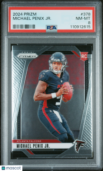 2024 Panini Prizm Michael Penix JR. #378 PSA 8