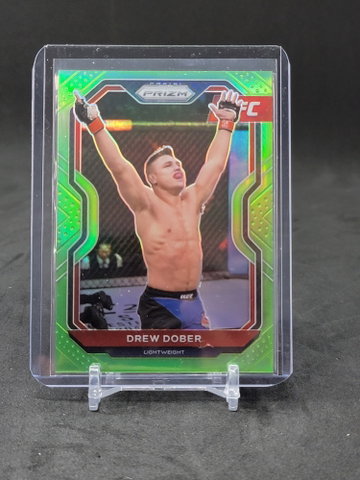 2021 ufc prizm drew dober lime Neon green refractor sp /75