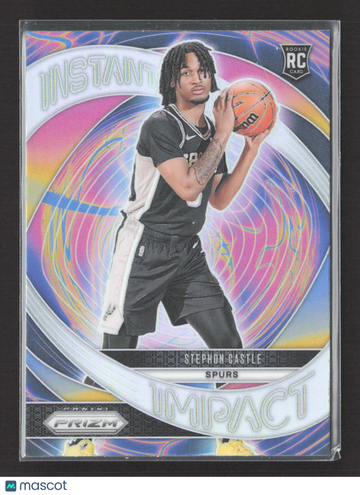 2024 Panini Prizm Instant Impact Stephon Castle #4 RC