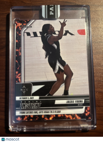 2025 Panini Jackie Young #317 One of One