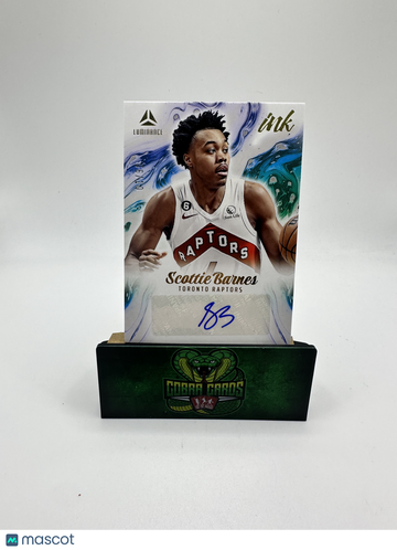 2022 Panini Luminance Scottie Barnes #NO.LUA-SGB /10