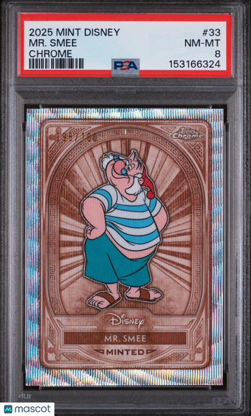 2025 Topps Mint Disney MR. Smee #33 PSA 8