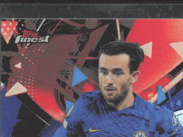 2022 Topps Finest UEFA Champions League Ben Chilwell Chelsea FC Autograph Trading Card #BA-BC /99