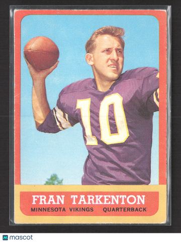 1963 Topps Fran Tarkenton #98