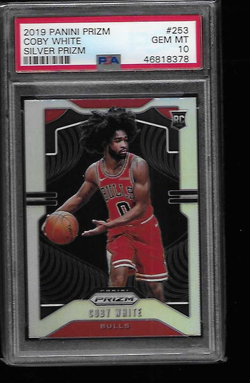 2019 Panini Prizm Coby White Silver Prizm