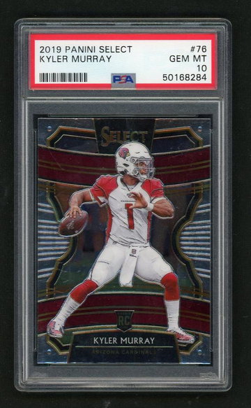 2019 Panini Select Concourse Kyler Murray #76 PSA 10