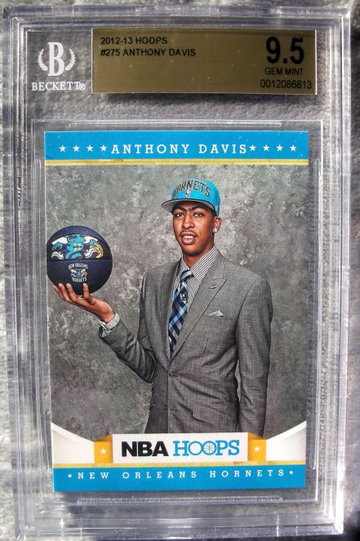 Anthony Davis 2012-13 NBA Hoops BGS 9.5