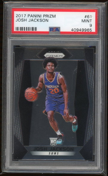 Josh Jackson 2017 Panini Prizm PSA 9