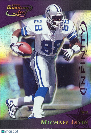 2000 Quantum Leaf Michael Irvin #70 Purple