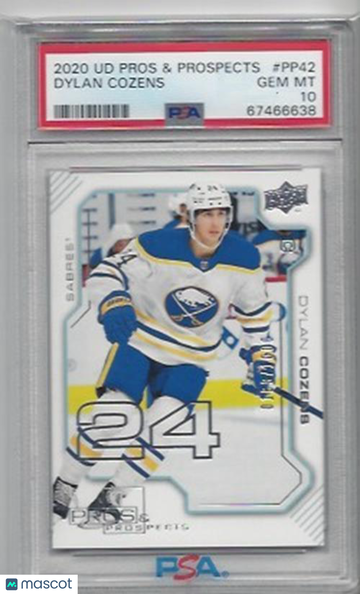 2020 Upper Deck Pros & Prospects Dylan Cozens #PP42 PSA 10