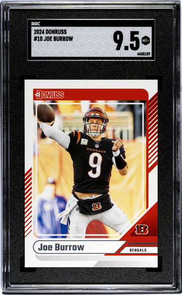 2024 Donruss #10 Joe Burrow SGC 9.5