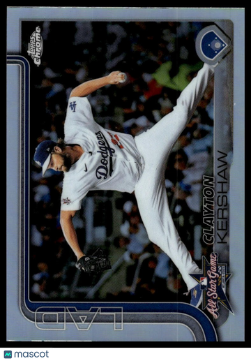 2025 Topps Chrome Update Clayton Kershaw #ASGC-42 2025 All-Star Game