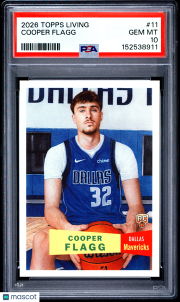 2026 Topps Living Cooper Flagg #11 PSA 10