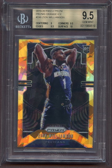 Zion Williamson Orange Ice 