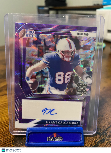 2022 Pro Set Grant Calcaterra #PA-GC1 Parallel/Variety Leaf