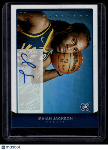 2021-22 Panini Photogenic Isaiah Jackson #RS-IJA Rookie Signatures AU