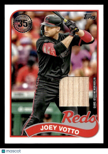 2024 Joey Votto #89BR-JV 1989 Topps Baseball 35th Anniversary Relics Memorabilia MEM