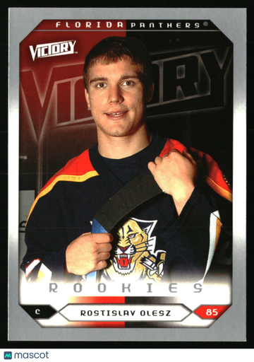 2005-06 Upper Deck Rostislav Olesz #282 2005-06 Upper Deck Victory Update Florida Panthers