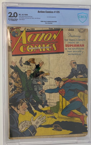 Action Comics #125 Mt Ranier Pedigree CBCS 2.0
