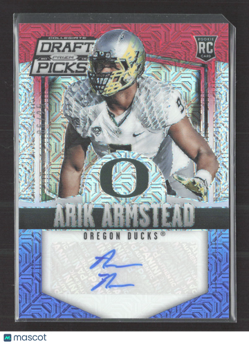 2015 Panini Prizm Collegiate Draft Picks Arik Armstead #154 RC Auto