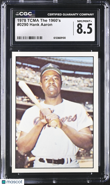 1978 Tcma The 1960's Hank Aaron #0290 CGC 8.5