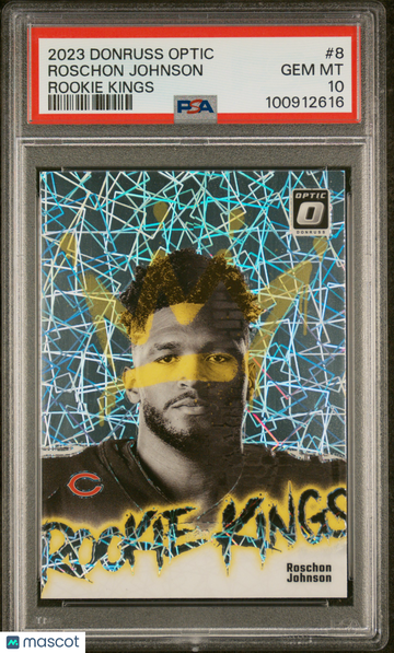 2023 Panini Donruss Optic Rookie Kings Roschon Johnson #8 PSA 10