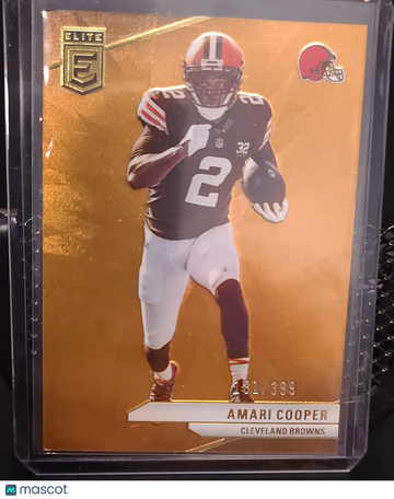 2024 Donruss Elite Amari Cooper #34 /399 ,SN