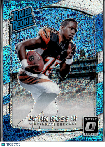 2017 Panini Donruss Optic John Ross III #194 Blue Glitter
