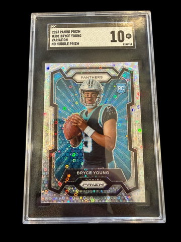 2023 Prizm | Rookie Bryce Young | Variation No Huddle Prizm | SGC 10