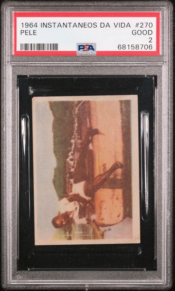 1964 Instantaneos Da Vida Do Rei Pele #270 Pele PSA 2 *8706