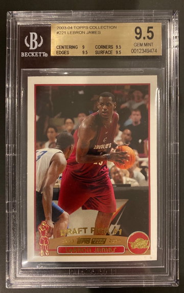 LeBron James 2003-04 Topps Collection #221