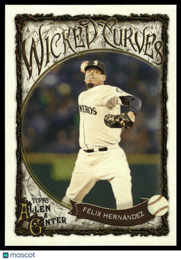2025 Topps Allen & Ginter - Wicked Curves Félix Hernández #WC-19