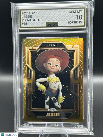 2025 Topps Chrome Pixar GOLD AGS 10