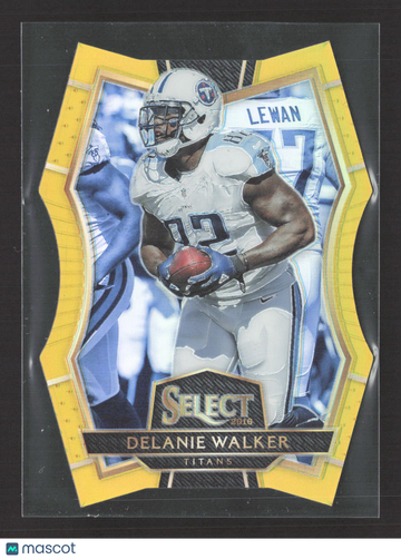 2017 Panini Select Delanie Walker #137 Gold Die-Cut /10
