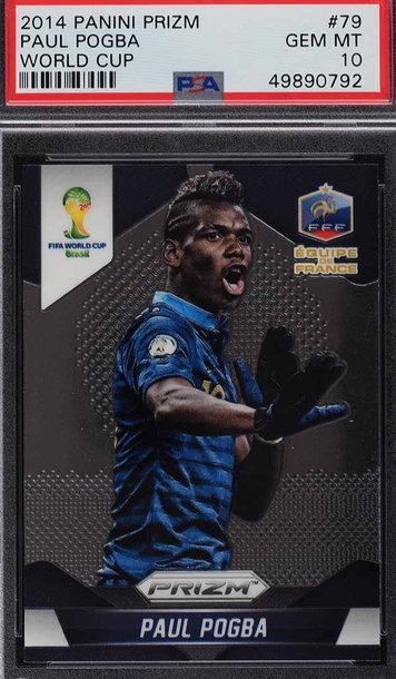 Paul Pogba 2014 Prizm Rookie PSA 10