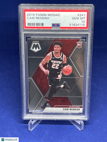 2019 Panini Mosaic Cam Reddish #241 PSA 10