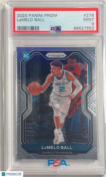 2020 Panini Prizm Lamelo Ball #278 PSA 9