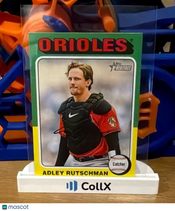 2024 Topps Heritage Mini Adley Rutschman #188