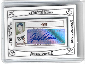 JOHNNY PODRES 2010 TOPPS T206 AUTOGRAPH AUTO -DODGERS!!
