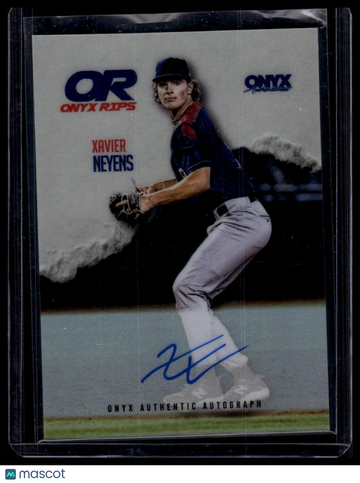2025 Onyx Rips Xavier Neyens #RAB-XANE Refractor Autographs AU
