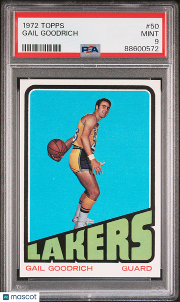 1972 Topps Gail Goodrich #50 PSA 9